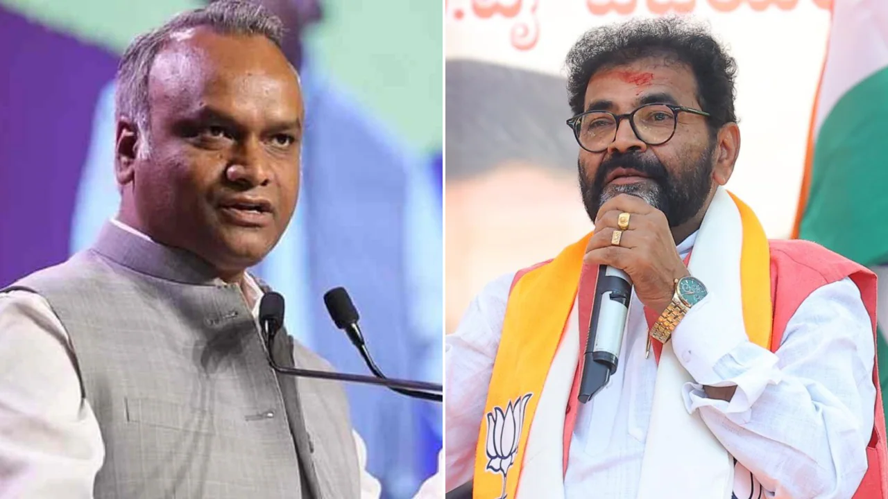Karnataka Political Row Intensifies as Chalavadi Narayanaswamy Targets Priyank Kharge